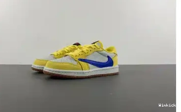 x (KIDS)Travis x Fragment 1 OG Jordan Low DO5442-1621 Air Scott 0429